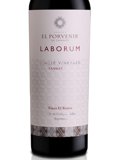Etiqueta de botella de vino Laborum Tannat
