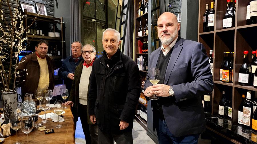 Horacio Levy, Horacio Lachman, Pedro Zournadjián y Hernán Fernández.