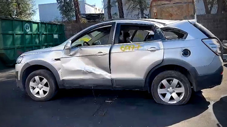 Autos siniestrados cuyo destino es la compactaci&oacute;n