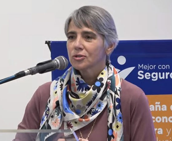 Ana Durañona y Vedia, gerente general de la SSN