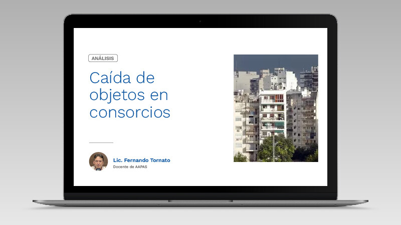 Caída de objetos en consorcios